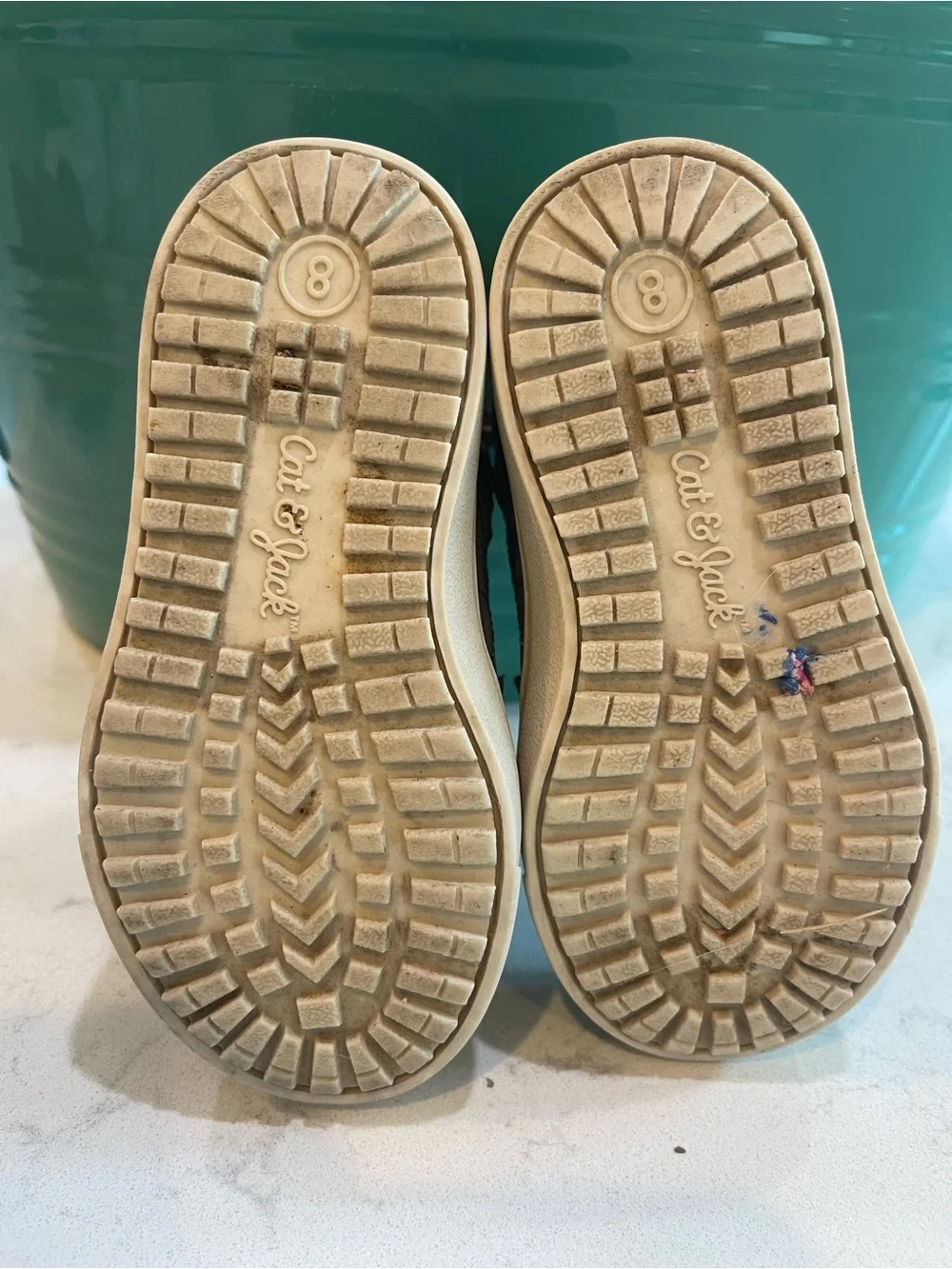 Target Olive Green and Black Kids High-Top Boots